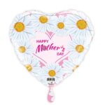 18H HAPPY MOTHER'S DAY PINK  W/WHITE DAISY