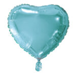 18H LIGHT BLUE HEART