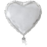 18H SILVER HEART