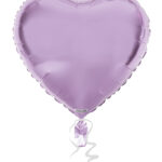 18H LILAC METALLIC HEART