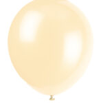 12" LATEX BALLOONS 10CT - IVORY