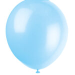 12" LATEX BALLOONS 10CT - BABY BLUE