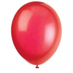 12" LATEX BALLOONS 72CT -  RED