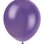 12" LATEX BALLOONS 72CT -  PURPLE