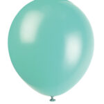 12" LATEX BALLOONS 72CT -  AQUA