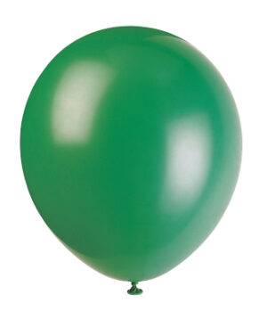 12" LATEX BALLOONS 72CT -  HUNTER GREEN