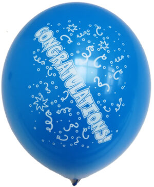 12" 8CT CONGRATULATIONS ASSORTED