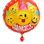 18C HAPPY BIRTHDAY SMILEY FACES