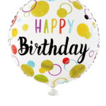 18C HAPPY BIRTHDAY ORNAMENTS