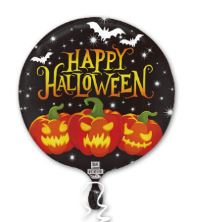 18C HAPPY HALLOWEEN 3 PUMPKINS
