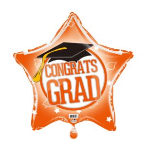 19S ORANGE CONGRATS GRAD!