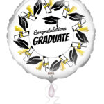 18C CONGRATULATIONS GRADUATES CAPS & DIPLOMA