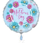 18C HAPPY MOTHER'S DAY FLORAL BLUE