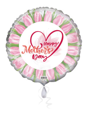 18C HAPPY MOTHER'S DAY PINK TULIPS