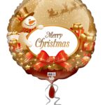 18C MERRY CHRISTMAS SNOWMAN