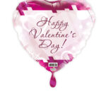 18H HAPPY VALENTINE'S DAY ELEGANT HOT PINK
