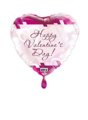 18H HAPPY VALENTINE'S DAY ELEGANT HOT PINK