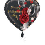 18H HVD RED ROSES AND WINE GLASSES