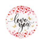 20" BUBBLZ LOVE YOU LOTS OF HEARTS