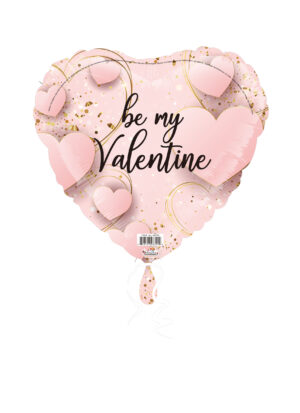 31H BE MY VALENTINE PINK FLOATING HEARTS
