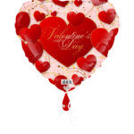 31H HAPPY VALENTINE'S DAY RED FLOATING HEARTS