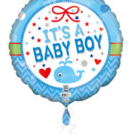 18C IT'S A BABY BOYBLUE FISH & HEARTS