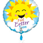 18C FEEL BETTER SOON SMILEY SUN