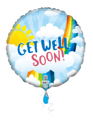 18C GET WELL SOON! SUN RAINBOW CLOUDS