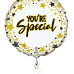 18C YOU'RE SPECIAL GOLD BLACK STRING STARS