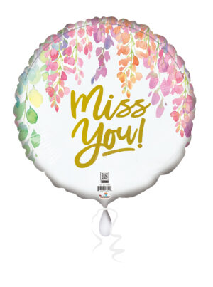 18C MISS YOU! COLORFUL HANGING LEAVES