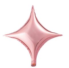 18S 4 POINT STAR ROSEGOLD