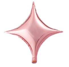 30S 4 POINT STAR ROSE GOLD