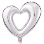 40H OPEN HEART SILVER