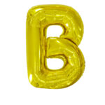 34" GOLD LETTER B