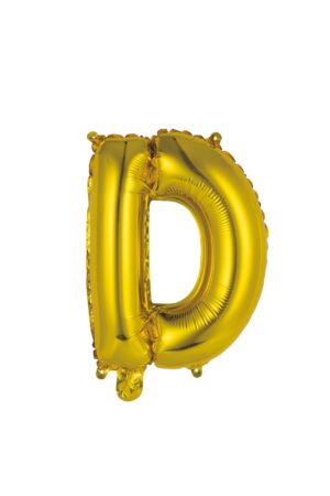 14" GOLD LETTER D