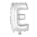 14" SILVER LETTER E