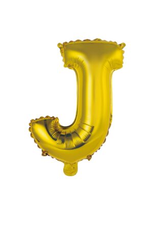 14" GOLD LETTER J