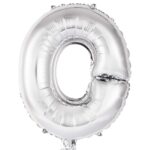 14" SILVER LETTER O