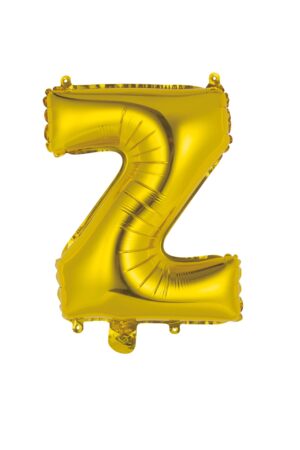 14" GOLD LETTER Z