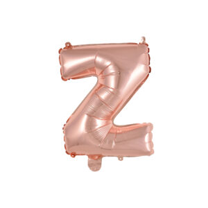 14" ROSE GOLD LETTER Z