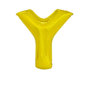 34" GOLD LETTER Y