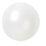 12" PEARLIZED BALLOONS 50CT - WHITE..