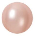 12" PEARLIZED BALLOONS 50CT - ROSE GOLD..