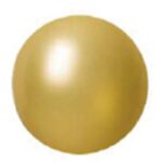 12" PEARLIZED BALLOONS 50CT - HOT GOLD..