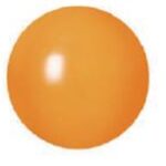 5" LATEX BALLOONS 100CT - ORANGE..