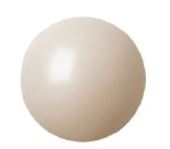 5" LATEX BALLOONS 100CT - WHITE SAND..