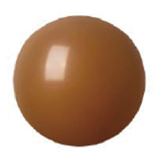 5" LATEX BALLOONS 100CT - LIGHT COFFEE..