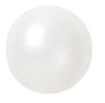 5" PEARLIZED BALLOONS 100CT - WHITE..