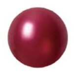 5" PEARLIZED BALLOONS 100CT - BURGUNDY..