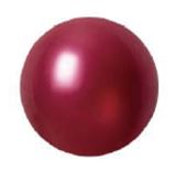 5" PEARLIZED BALLOONS 100CT - BURGUNDY..